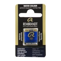 Aquarela Rembrandt Pastilha 511 Cobalt Blue