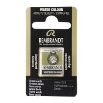 Aquarela Rembrandt Pastilha 629 Green Earth