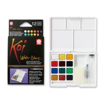 Aquarela Sakura Koi Water Colors - 12 Cores - XNCW-12H