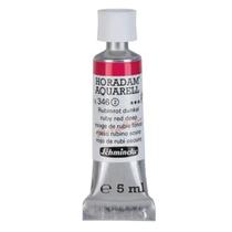 Aquarela Schmincke Horadam 5ml 346 Ruby Red Deep