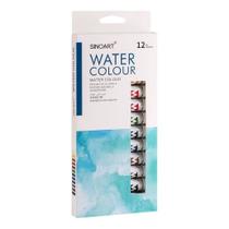 Aquarela sinoart 12 cores 12ml sfp001