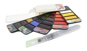 Aquarela Sinoart C/25 E Pincel Reser Sfp091 25c