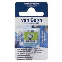 Aquarela Van Gogh Pastilha 633 Permanent Yel Green