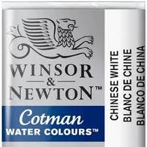 Aquarela Winsor & Newton Cotman Pastilha 150 Chinese White 0301150 Aquarela Winsor & Newton Cotman Pastilha 150 Chinese White 0301150