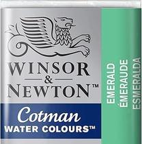 Aquarela Winsor &amp Newton Cotman Pastilha 235 Emerald 0301235