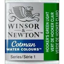 Aquarela Winsor & Newton Cotman Pastilha 314 Hookers Green Light 0301314 Aquarela Winsor & Newton Cotman Pastilha 314 Hookers Green Light 0301314