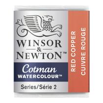 Aquarela Winsor &amp Newton Cotman Pastilha 471 Red Copper 0301471 1 ed