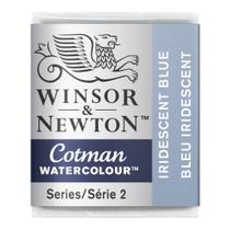 Aquarela Winsor &amp Newton Cotman Pastilha 472 Iridescent Blue 0301472 1 ed