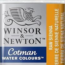 Aquarela Winsor &amp Newton Cotman Pastilha 552 Raw Sienna 0301552