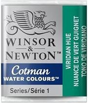 Aquarela Winsor & Newton Cotman Pastilha 676 Viridian Hue 0301696 Aquarela Winsor & Newton Cotman Pastilha 676 Viridian Hue 0301696