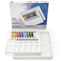 Aquarela Winsor e Newton Bisnaga Cotman Palette Set 10 Cores Aquarela Winsor e Newton Bisnaga Cotman Palette Set 10 Cores