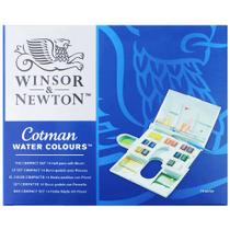 Aquarela Winsor & Newton Cotman Compact Set - 16 Peças