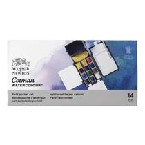 Aquarela Winsor & Newton Cotman Field Box 14 Peças