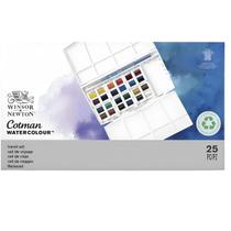 Aquarela Winsor & Newton Cotman Paiting Plus com 25 Peças