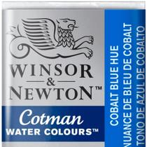 Aquarela Winsor & Newton Cotman Pastilha 179 Cobalt Blue Hue Aquarela Winsor & Newton Cotman Pastilha 179 Cobalt Blue Hue