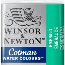 Aquarela Winsor & Newton Cotman Pastilha 235 Emerald