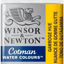 Aquarela Winsor & Newton Cotman Pastilha 266 Gamboge Hue Aquarela Winsor & Newton Cotman Pastilha 266 Gamboge Hue