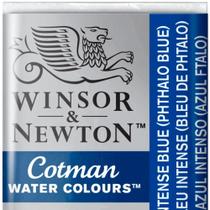 Aquarela Winsor & Newton Cotman Pastilha 327 Intense Blue Aquarela Winsor & Newton Cotman Pastilha 327 Intense Blue