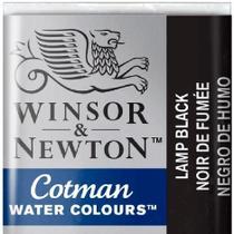 Aquarela Winsor & Newton Cotman Pastilha 337 Lamp Black Aquarela Winsor & Newton Cotman Pastilha 337 Lamp Black
