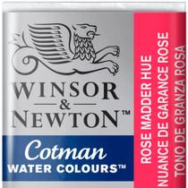 Aquarela Winsor & Newton Cotman Pastilha 580 Rose Madder Hue Aquarela Winsor & Newton Cotman Pastilha 580 Rose Madder Hue