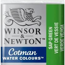 Aquarela Winsor & Newton Cotman Pastilha 599 Sap Green Aquarela Winsor & Newton Cotman Pastilha 599 Sap Green