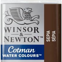 Aquarela Winsor & Newton Cotman Pastilha 676 Vandyke Brown