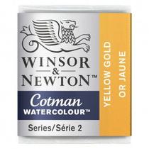 Aquarela Winsor & Newton Cotman Pastilha Yellow Gold - WINSOR NEWTON