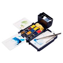 Aquarela Winsor & Newton Profissional Field Box 16 Peças