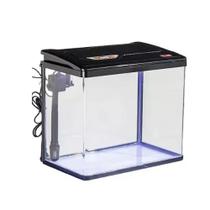 Aquário Completo Py-300 Preto - 12l Aquatank 127v