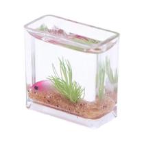Aquário Em Miniatura Em Escala 1:12, Decoração Para Casa De Bonecas, Brinquedo, Acessórios Para Casa