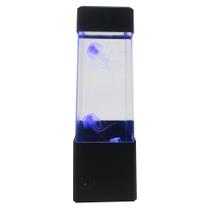 Aquário Lâmpada de Água Água-viva Tanque LED Relax Mood Night Ligh - generic