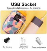 Aquecedor 3 Niveis Mamadeira Veiculo/Carro Usb Portátil ul