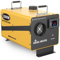 Aquecedor a Diesel Kedite 12000W 110V 24V 12V com Controle Remoto e Tela LCD