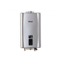 Aquecedor a gás digital 21 lts rinnai e21 prata (wi-fi disponível) Aquecedor a gás digital 21 lts rinnai e21 prata (wi-fi disponível)
