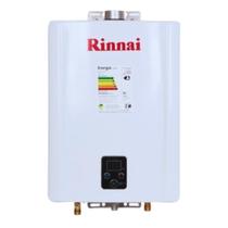 Aquecedor a Gás Digital 21L GN E21 1 FEH Branco Rinnai