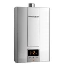 Aquecedor a Gás Digital Lorenzetti 15L LZ 1600DE-I Inox GLP