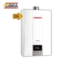 Aquecedor A Gás Digital LZ 1600 DE GN Branco (Gás Natural) LORENZETTI - LORENZETTI S/A