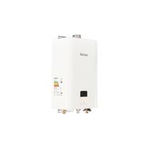 Aquecedor a Gás Digital Reu-E100 Feh (E10) 10 Litros Gn Branco Rinnai