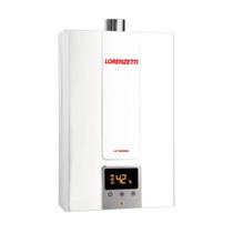 Aquecedor A Gás Encanado GN LZ 1600DE 15 Litros Branco Digital Bivolt Aquecedor de Água Lorenzetti Aquecedor A Gás Encanado GN LZ 1600DE 15 Litros Branco Digital Bivolt Aquecedor de Água Lorenzetti