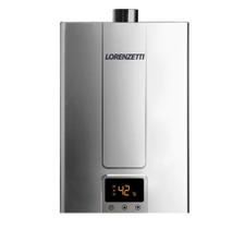 Aquecedor a Gás Lorenzetti 15 Litros Digital GN INOX