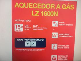 aquecedor a gas lorenzetti lz 1600n