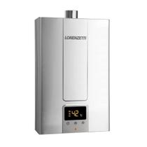 Aquecedor à Gás LZ 1600 Digital Eletrônico Inox Lorenzetti