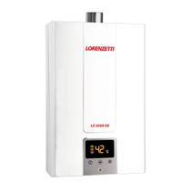 Aquecedor a Gás LZ 2000 Digital Eletrônico Baixa Pressão GN Lorenzetti