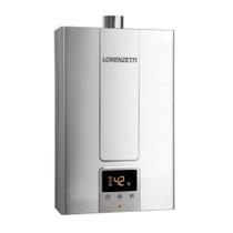 Aquecedor à Gás LZ 2500 Digital Eletrônico Inox GLP Lorenzetti