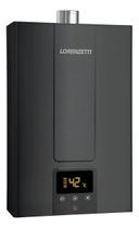 Aquecedor Água Gás Lorenzetti Lz 1600bk Preto 15 Litros Glp Gás Botijão