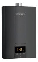Aquecedor Água Gás Lorenzetti Lz 1600bk Preto 15 Litros Gn
