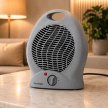 Aquecedor Ambiente Elétrico 2000W 220V Portátil com Ventilação Forçada e 2 Níveis de Temperatura Voltagem Aquecedor Ambiente Elétrico 2000W 220V Portátil com Ventilação Forçada e 2 Níveis de Temperatura Voltagem