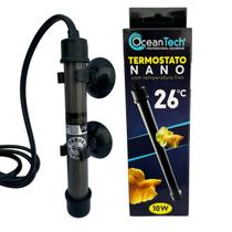 Aquecedor automático 10W Termostato aquário até 12 litros