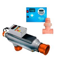 Aquecedor automatico 30 mil litros + ionizador piscina
