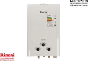 Aquecedor Automatico Analogico 9L Rinnai Reum090Cfhb